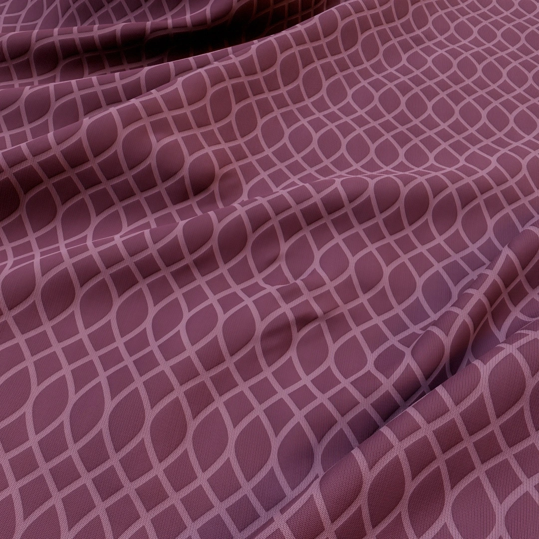 Free Embossed Plum Geometric Fabric Texture