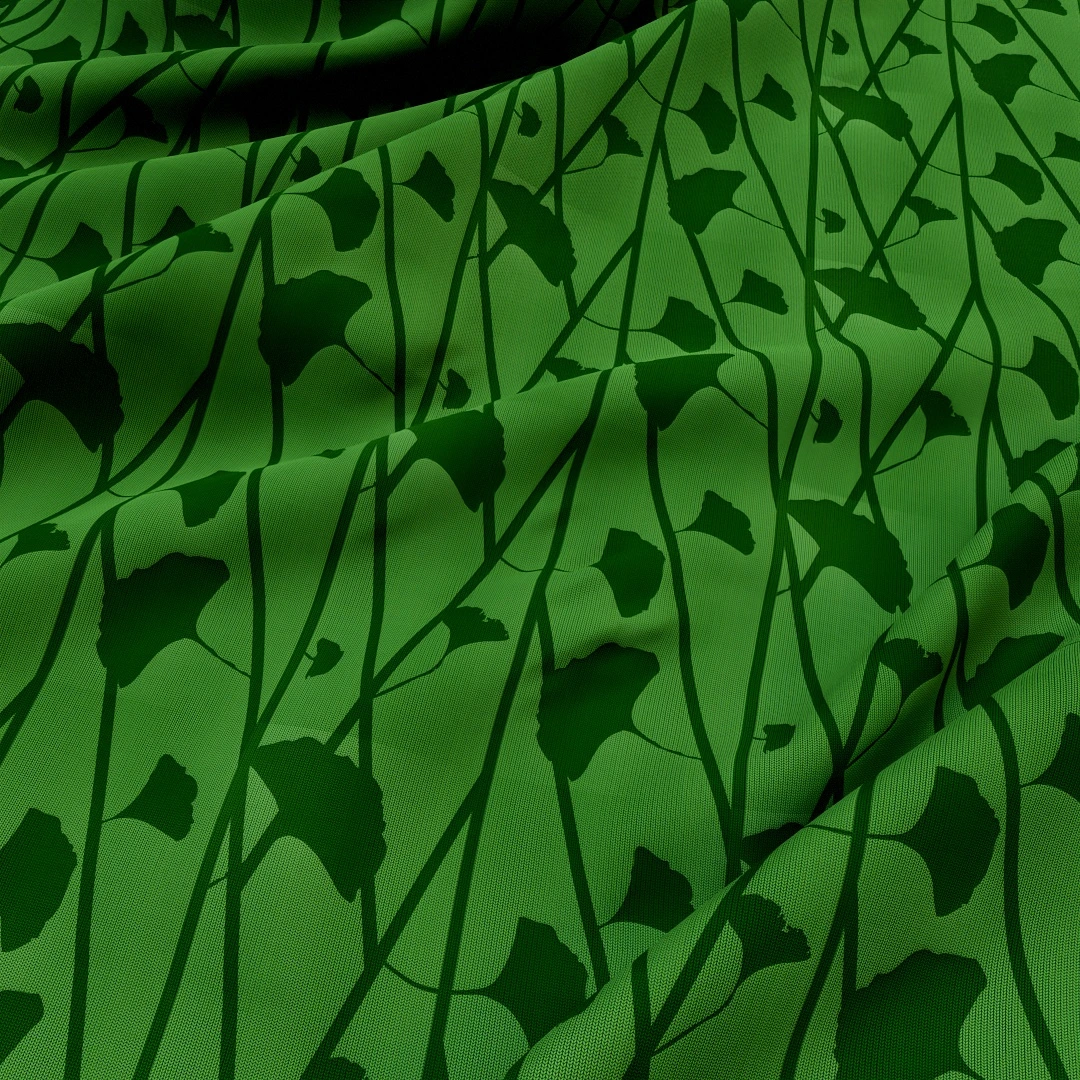 Free Emerald Floral Vintage Fabric Texture