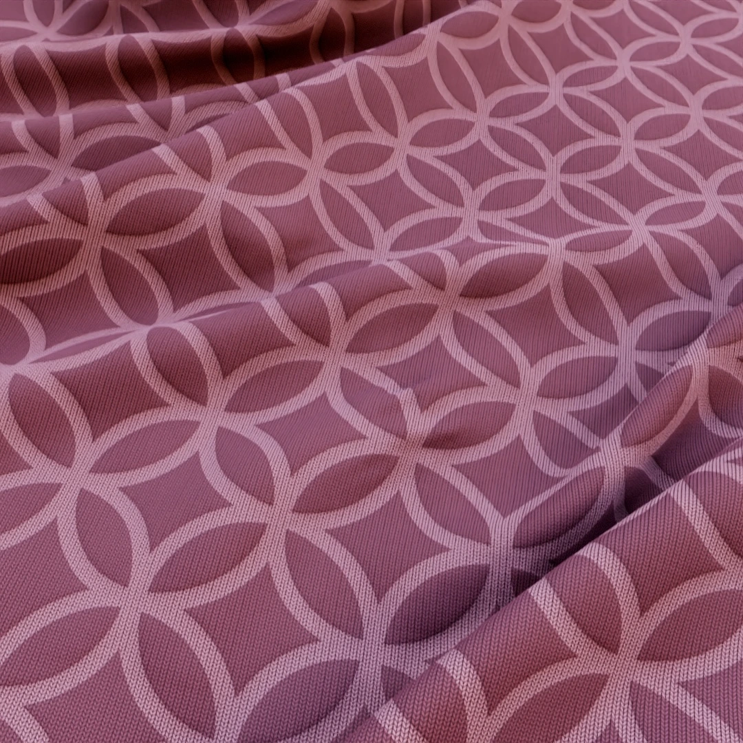 Free Geometric Rose Fabric Texture