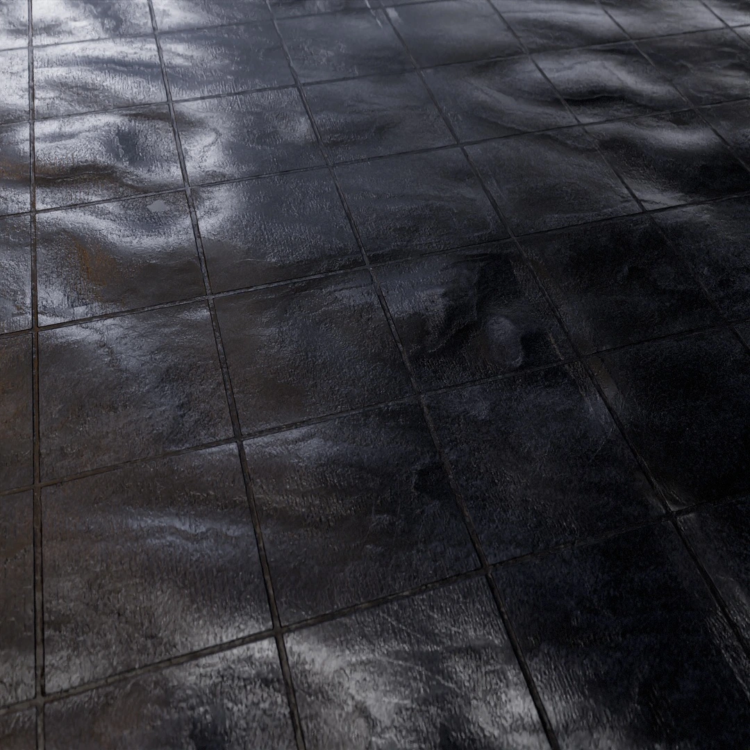 Free Midnight Charcoal Gloss Marble Texture
