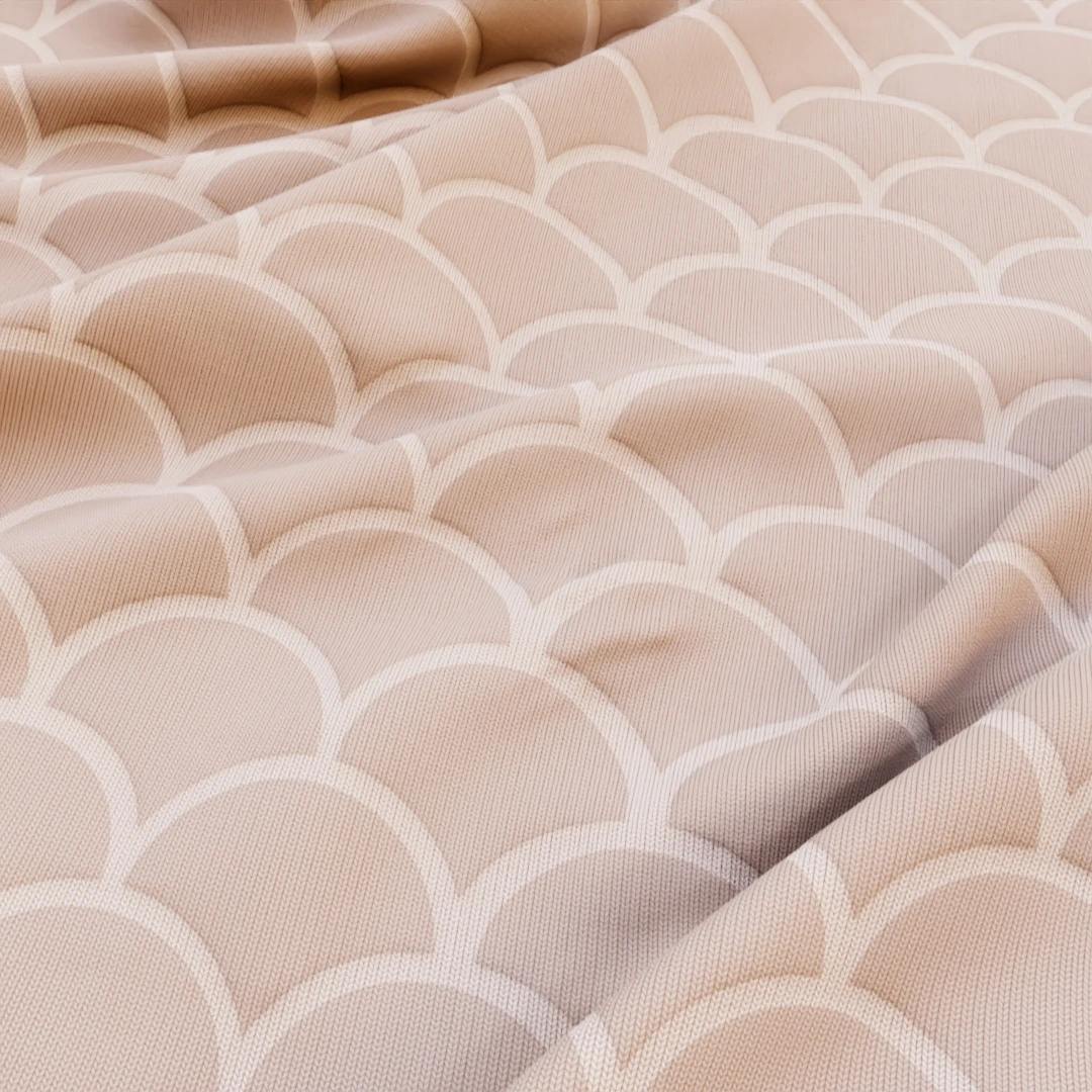 Free Oceanic Scales Fabric Texture