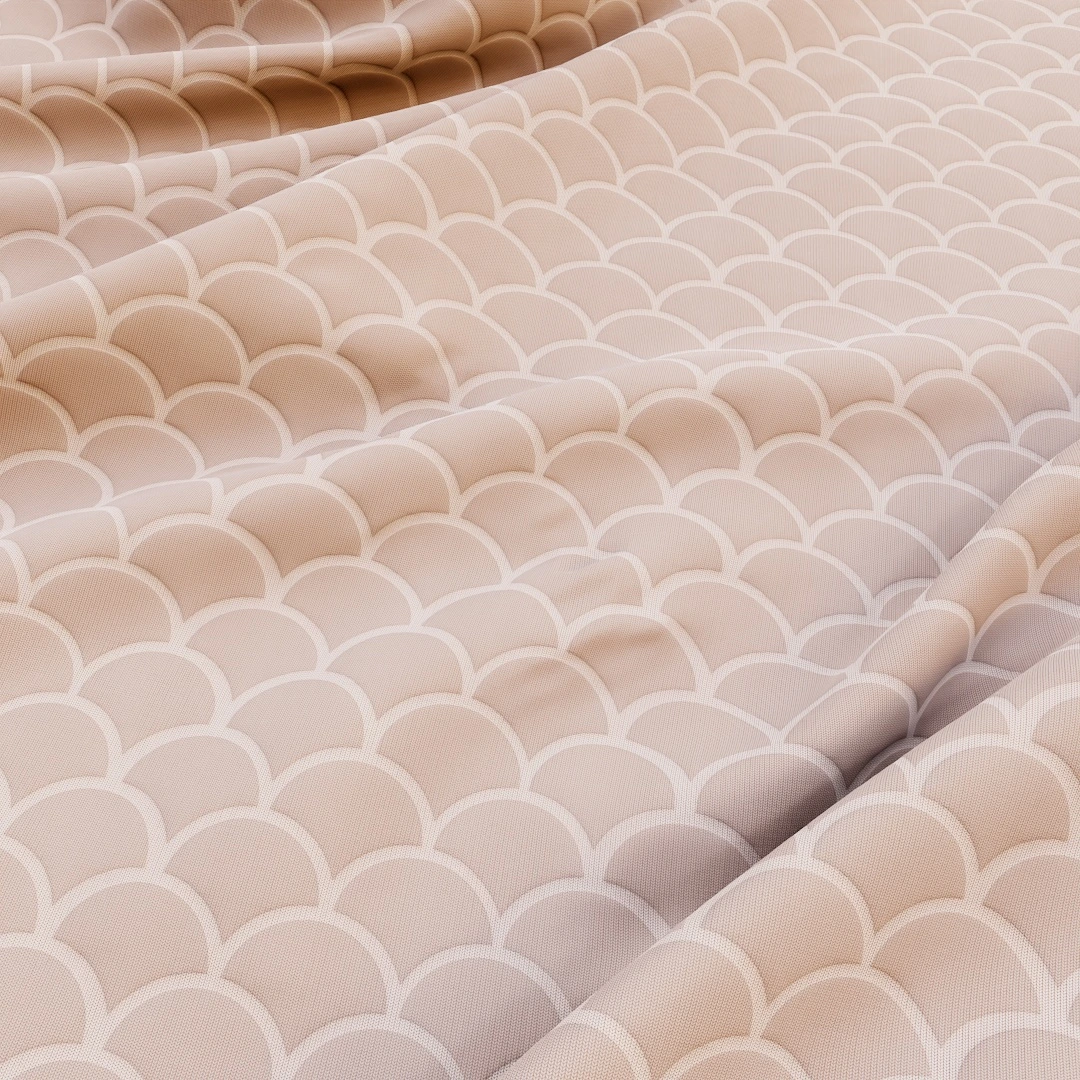 Free Oceanic Scales Fabric Texture