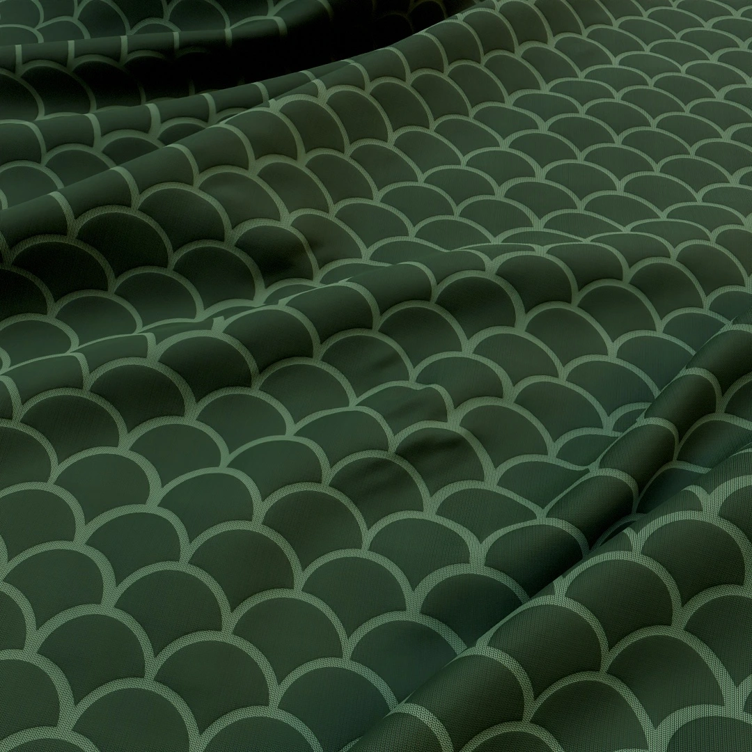 Free Oceanic Scales Luxe Fabric Texture