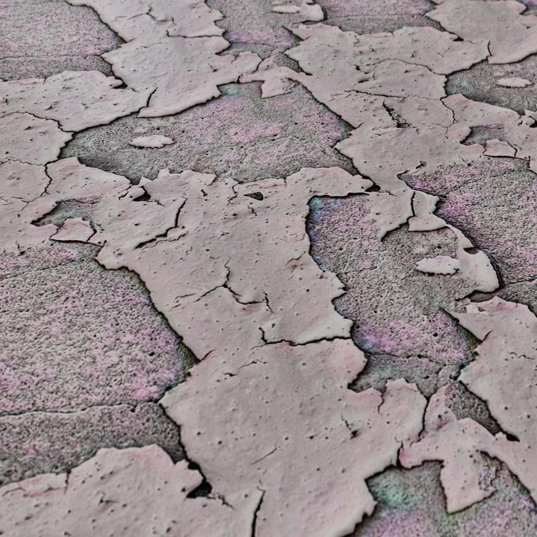 Free Old Cracked Painted Wall Texture