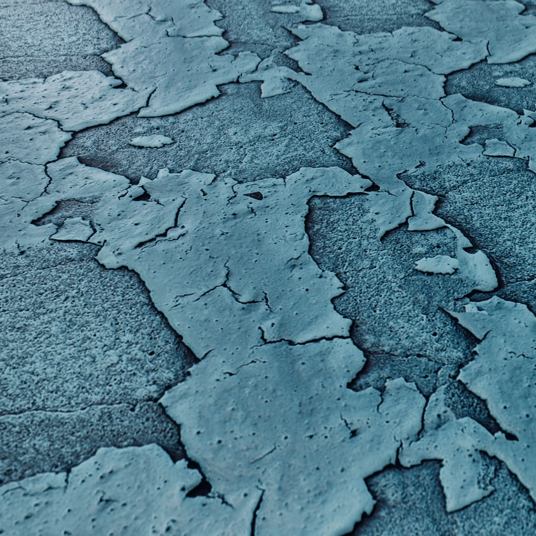 Free Peeling Patina Painted Wall Texture