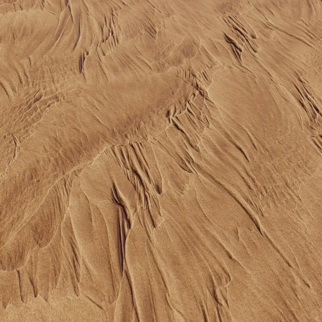 Free Rippled Soft Desert Sand Texture