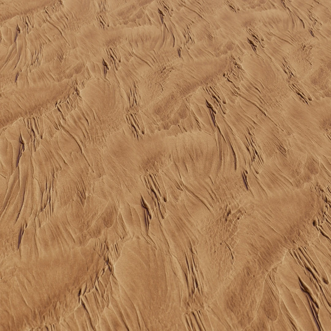 Free Rippled Soft Desert Sand Texture