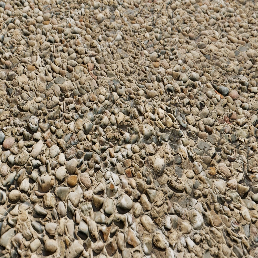 Free Rough Aged Stone Mosaic Texture