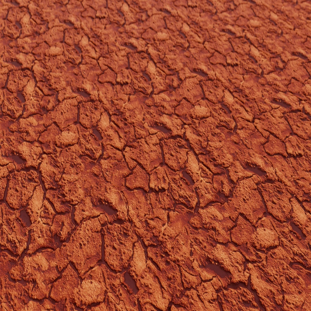 Free Rough Cracked Desert Soil Texture