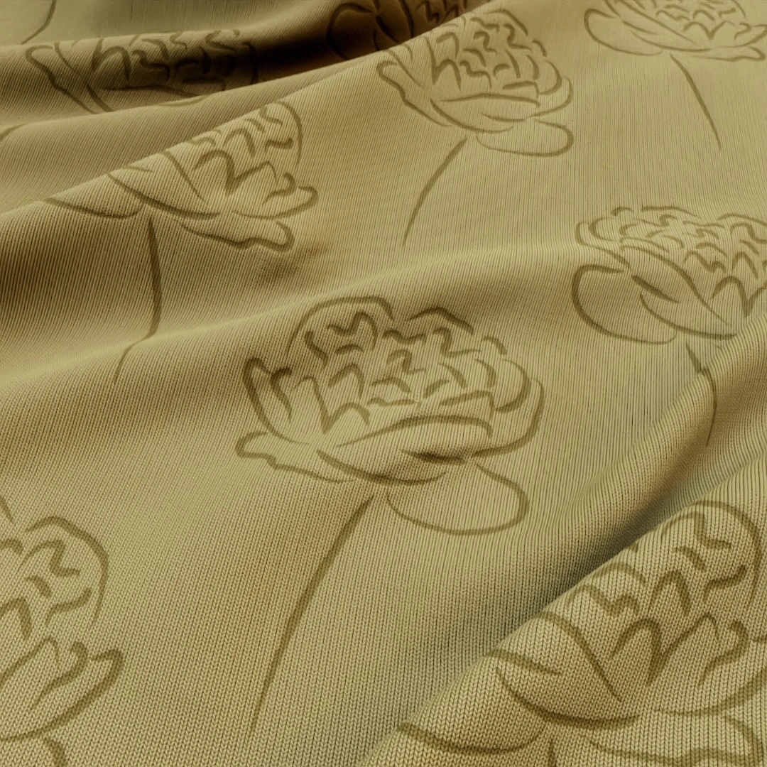 Free Vintage Rose Embossed Fabric Texture
