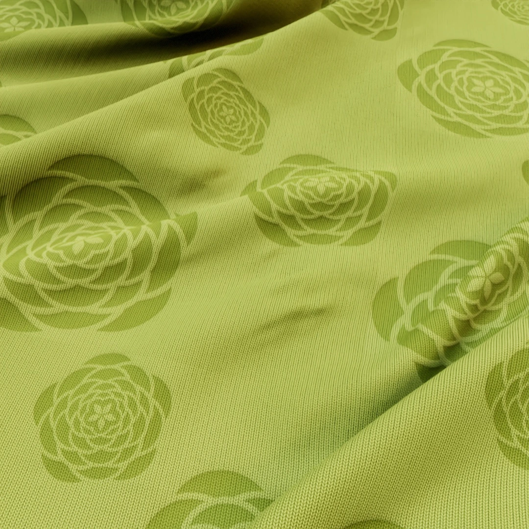Free Vintage Rose Patterned Fabric Texture