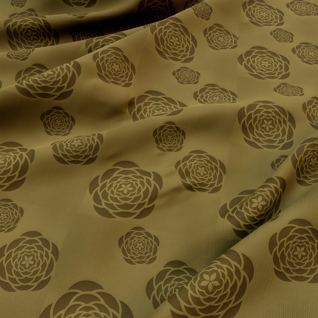 Free Vintage Rose Patterned Fabric Texture