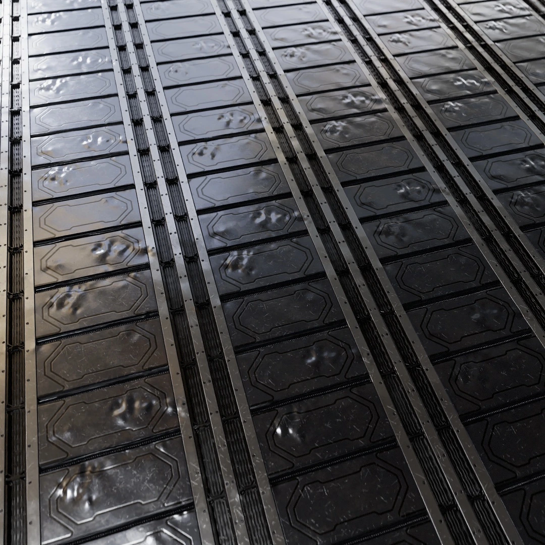 Futuristic Damaged Metal Sci-Fi Texture