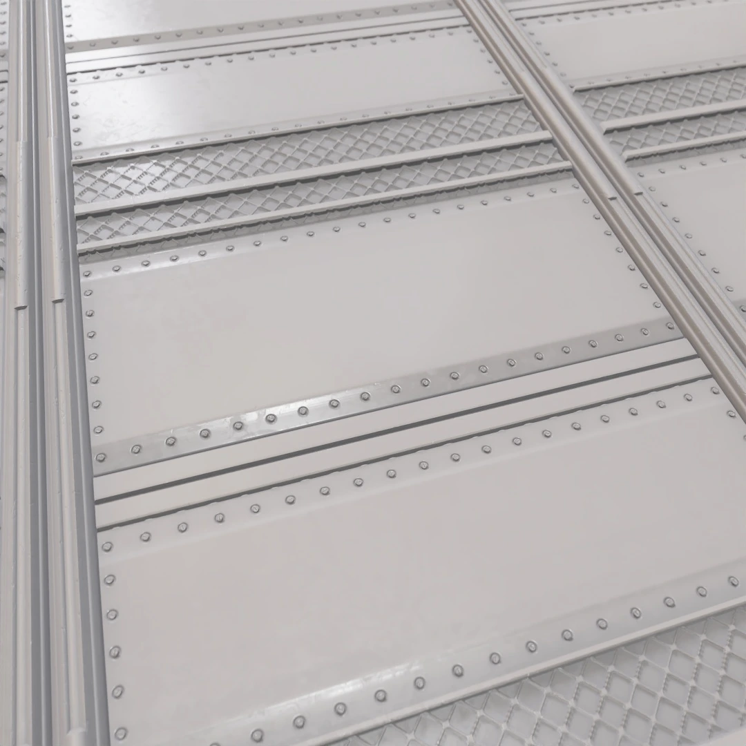Futuristic Metal Door Texture