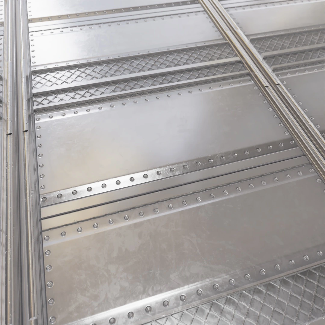Futuristic Metal Sci-Fi Door Texture