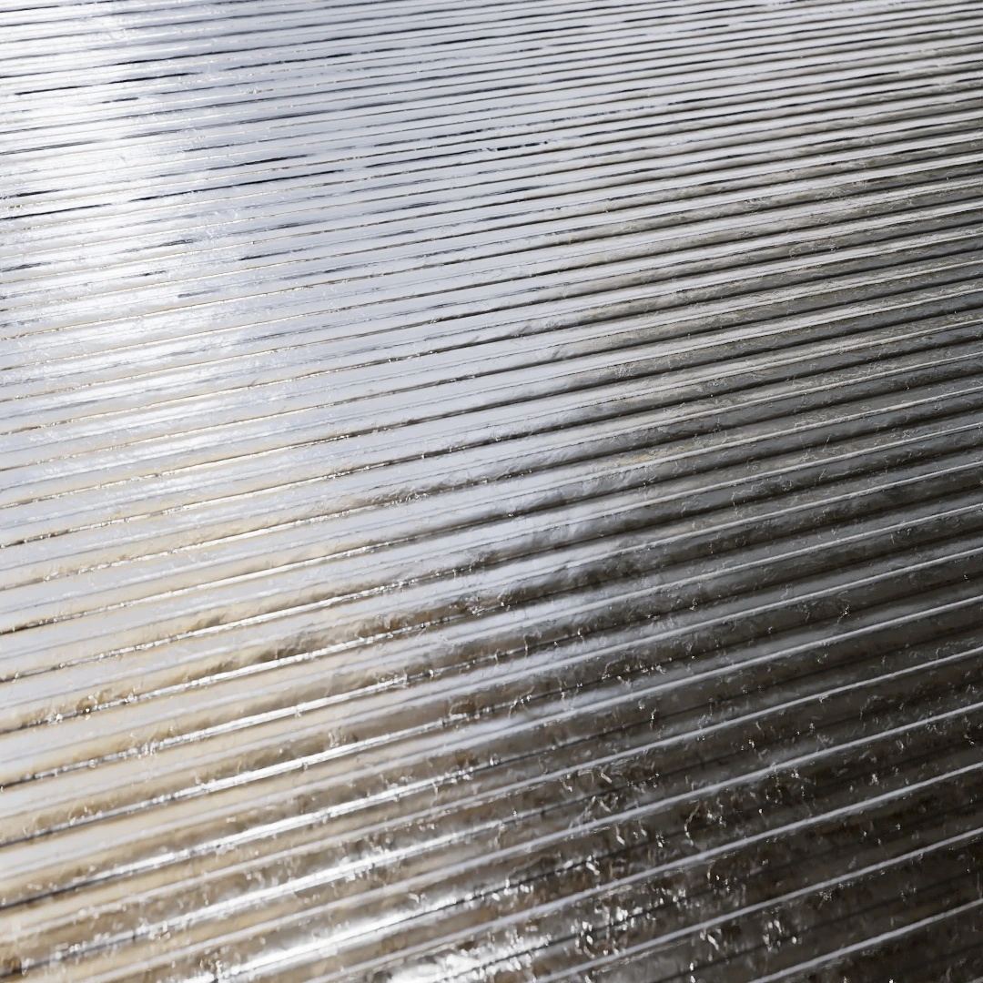 Galvanized Scuffed Roller Shutter Texture