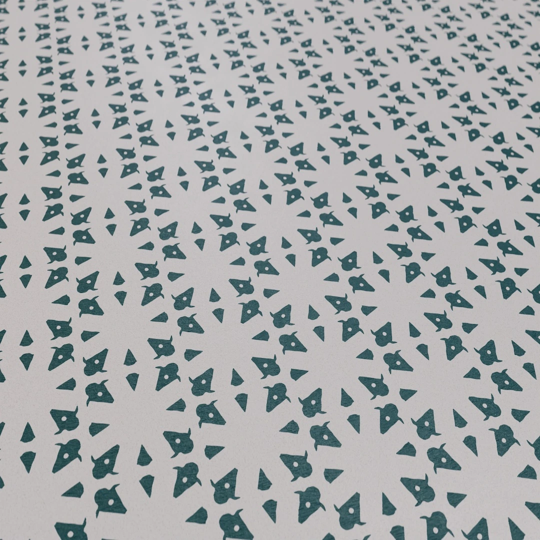 Geometric Triangular Patterned Wall Texture