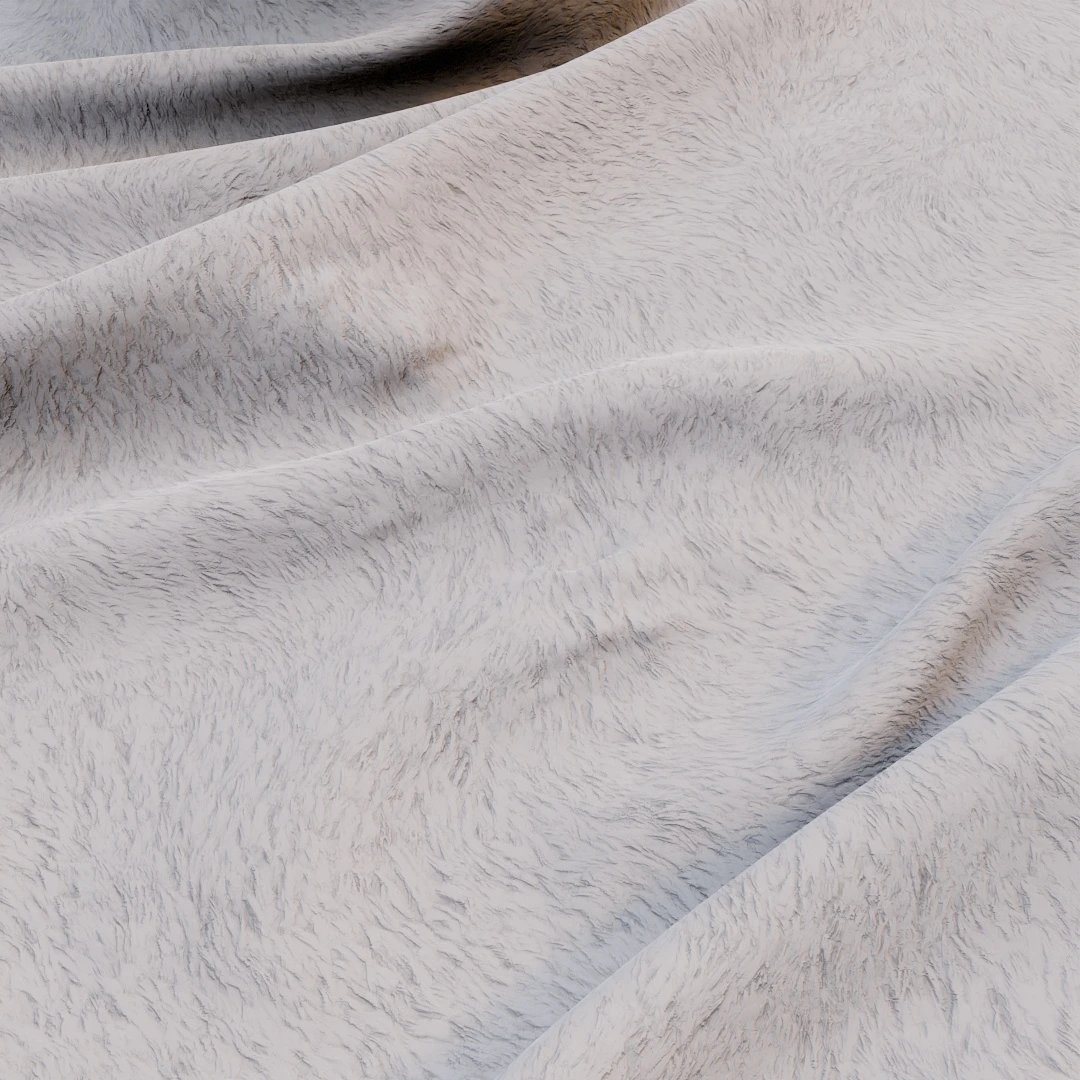 Golden Beige Faux Fur Texture