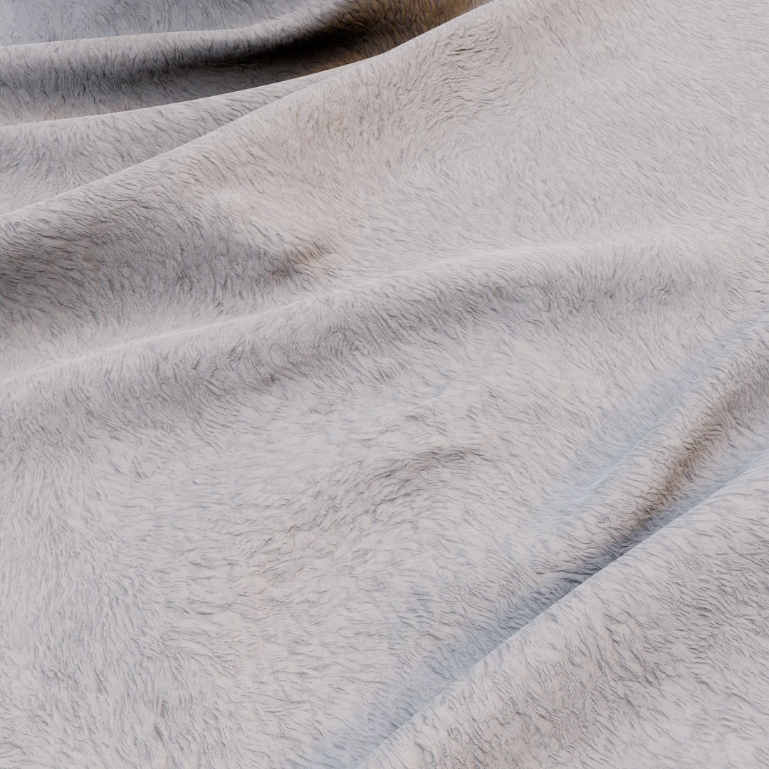 Golden Beige Faux Fur Texture