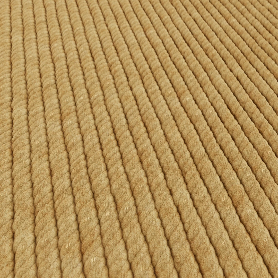 Golden Coarse Woven Rope Texture