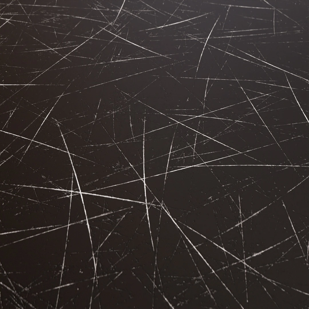 Heavily Scratched Metal Imperfection
