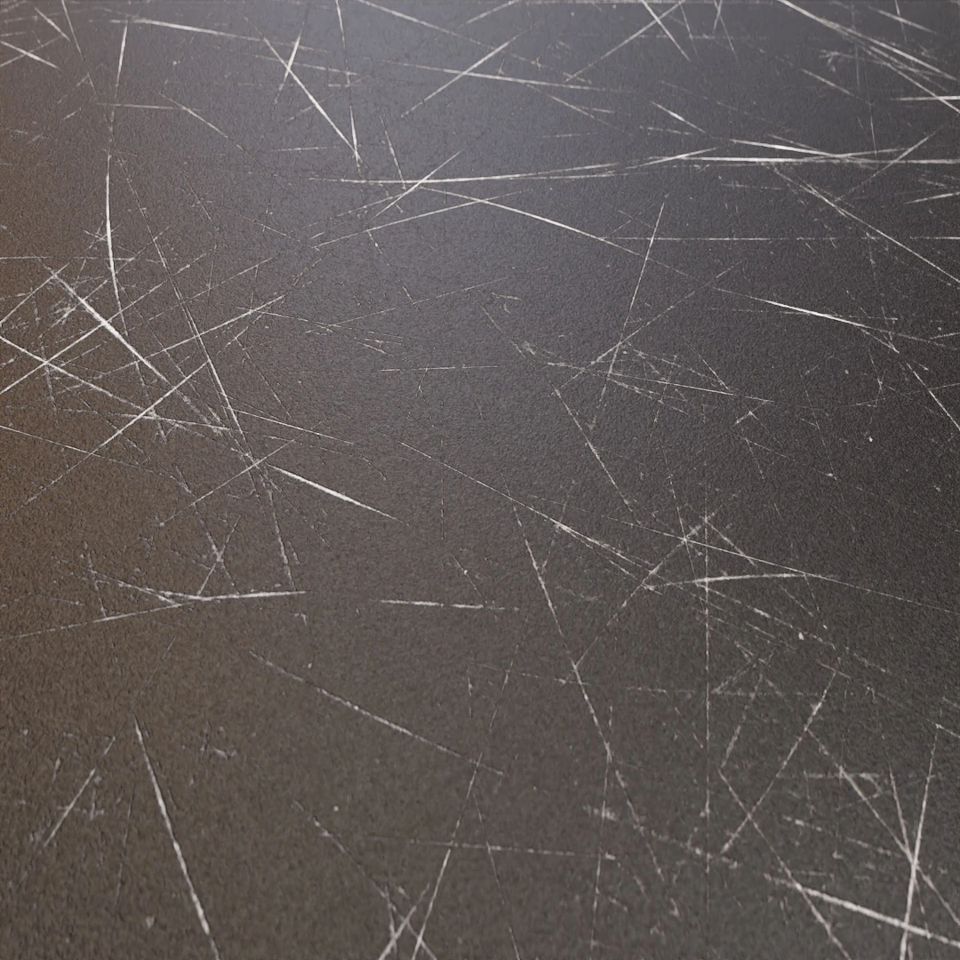 Heavily Scratched Metal Imperfection