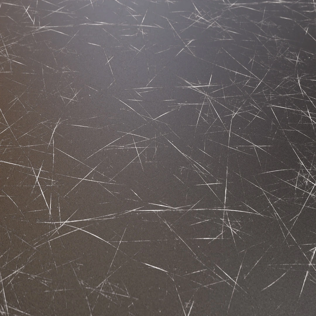 Heavily Scratched Metal Imperfection