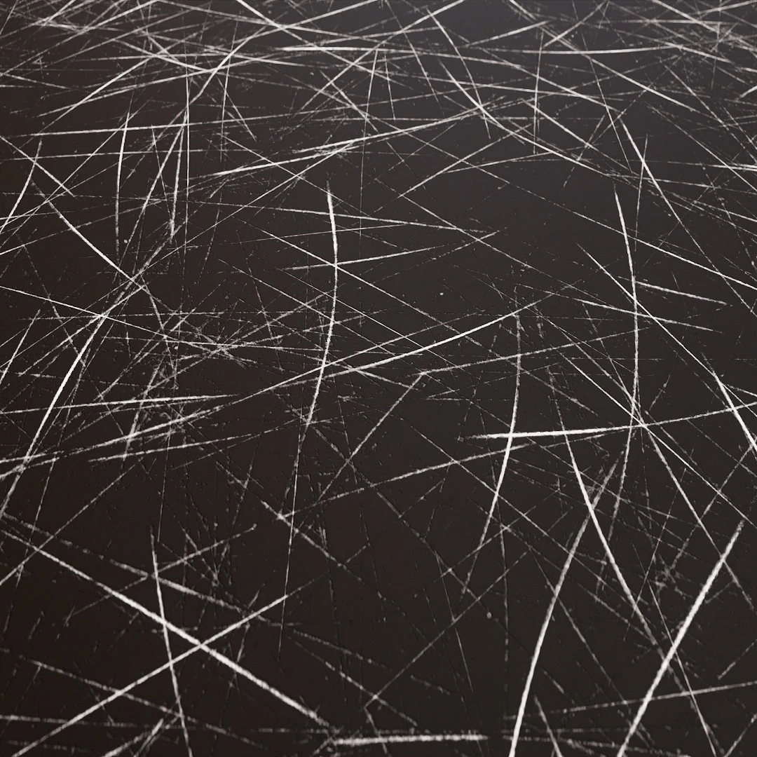 Heavily Scratched Metal Imperfection
