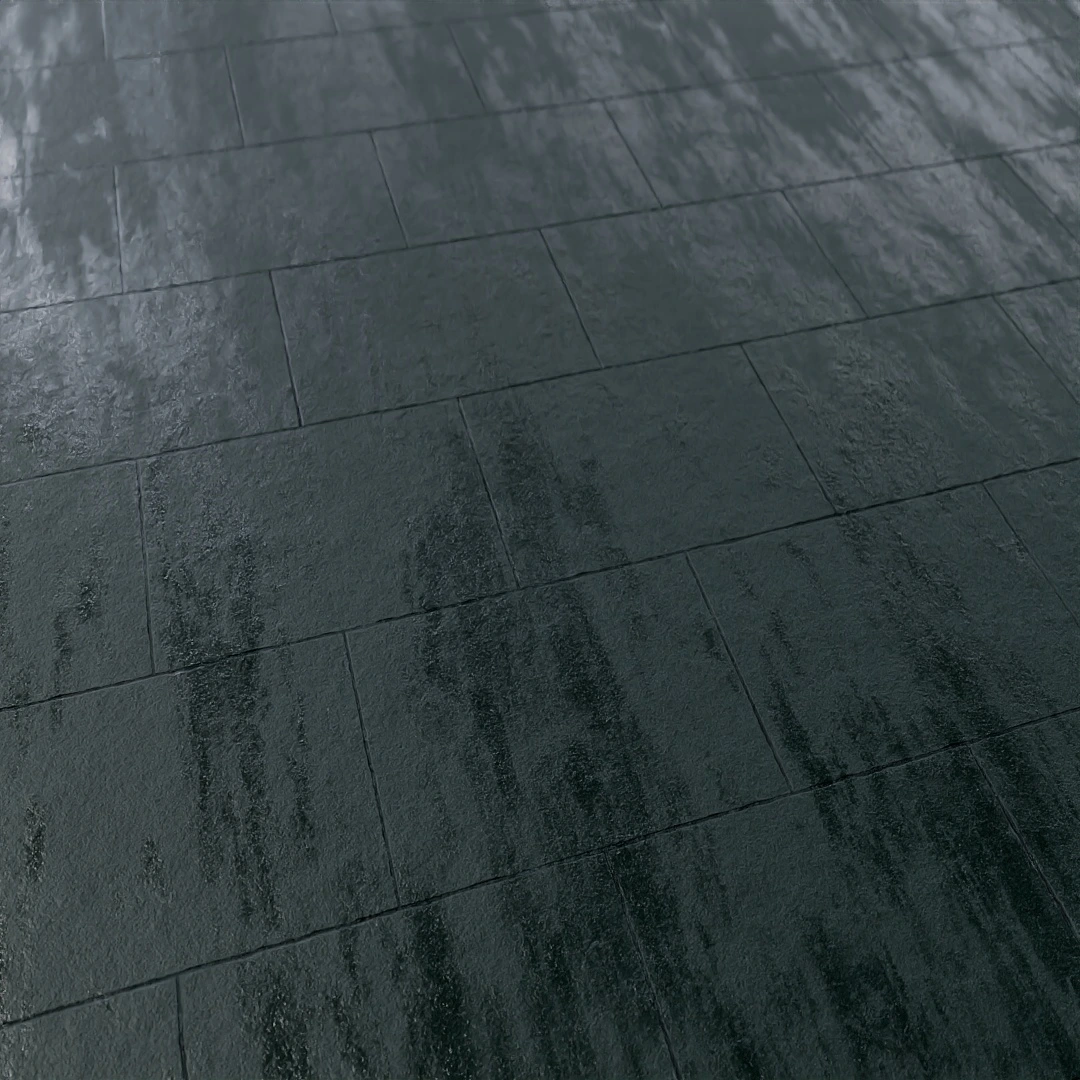 Horizontal Dark Worn Concrete Floor Texture