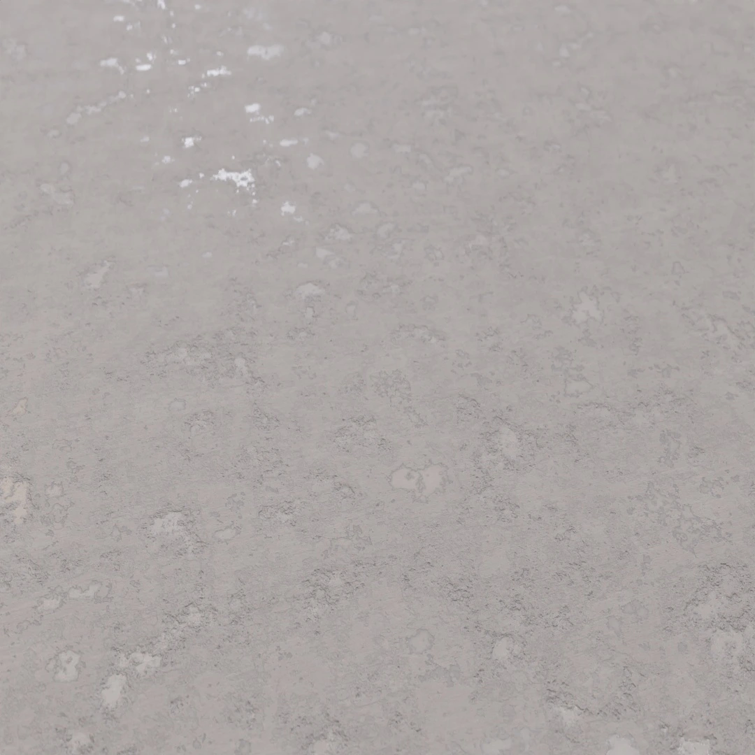 Lightly Worn Smooth Concrete Texture
