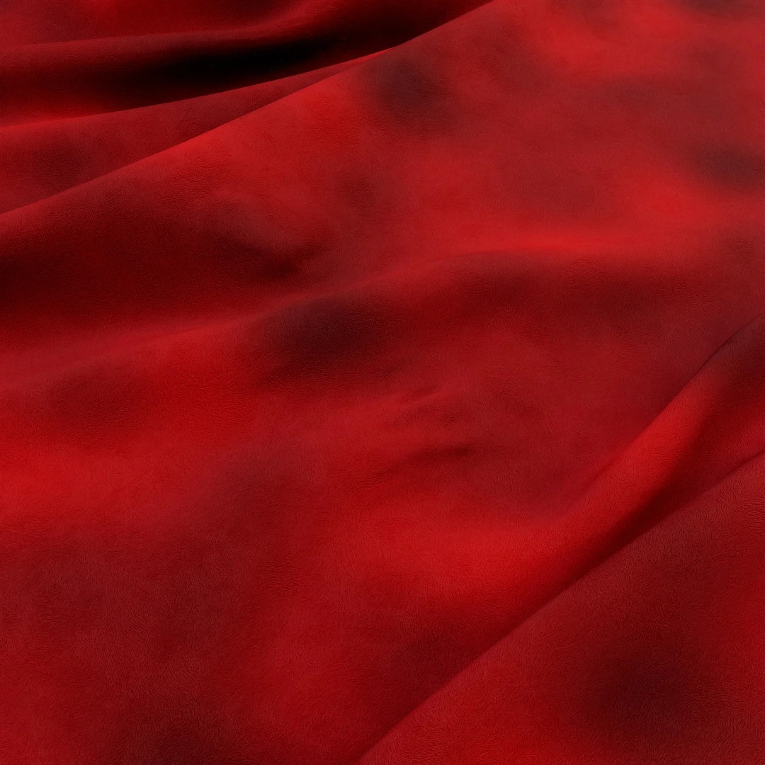 Luxurious Crimson Velvet Texture