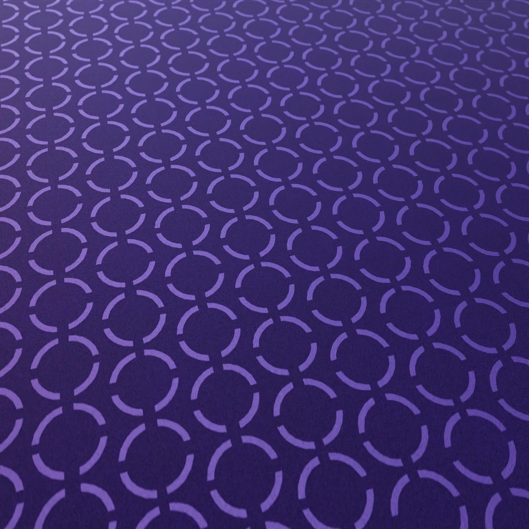 Majestic Purple Geometric Wall Texture