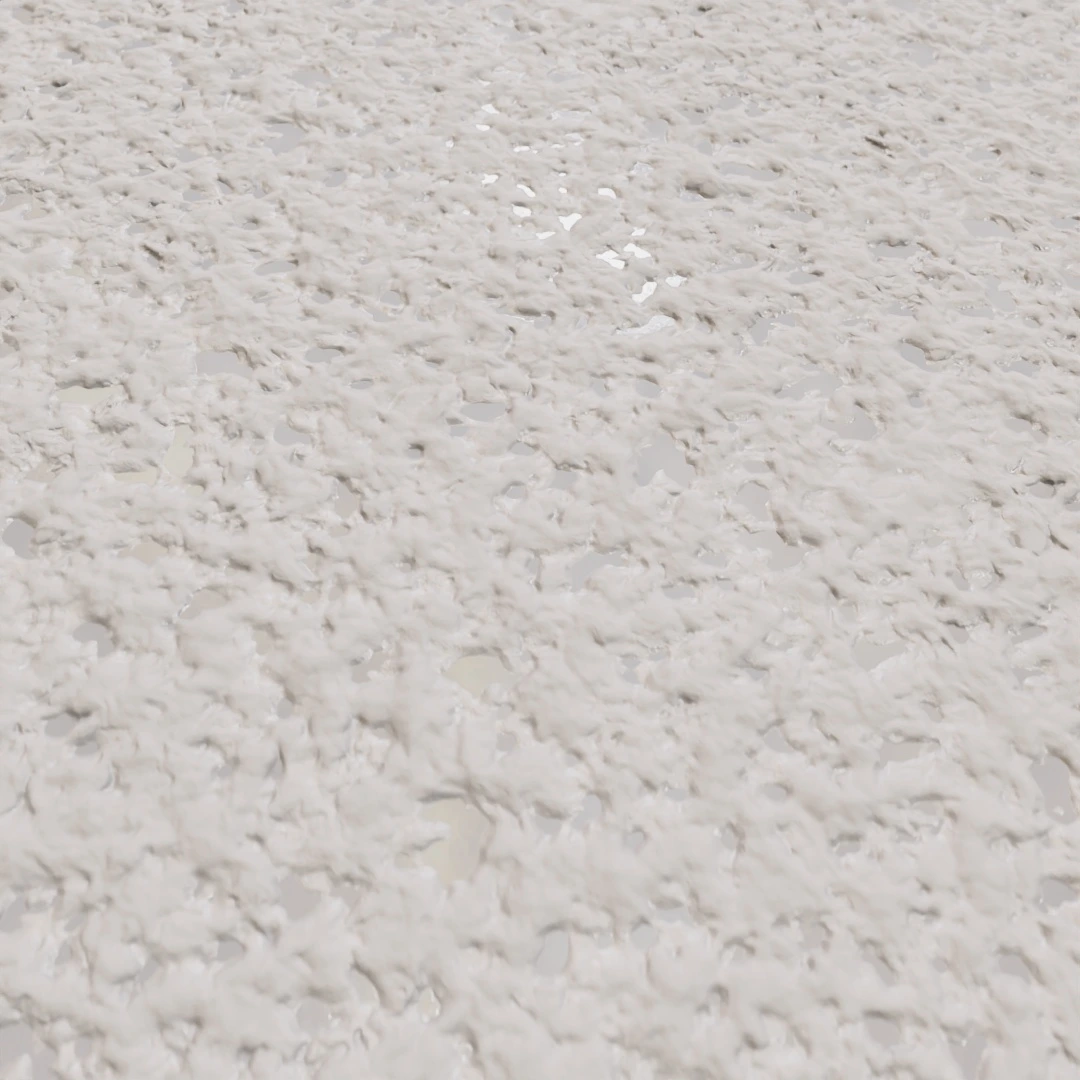Melting Snow Footprint Texture