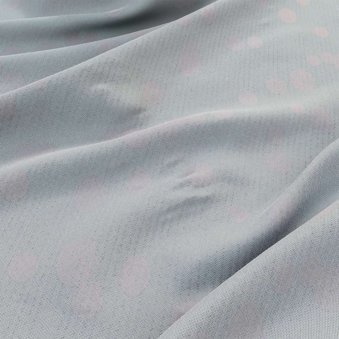 Mint Polka Dot Faux Fabric Texture
