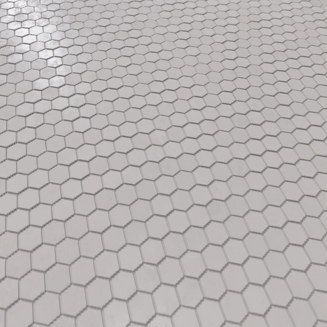 Modern Slate Hexagon Texture