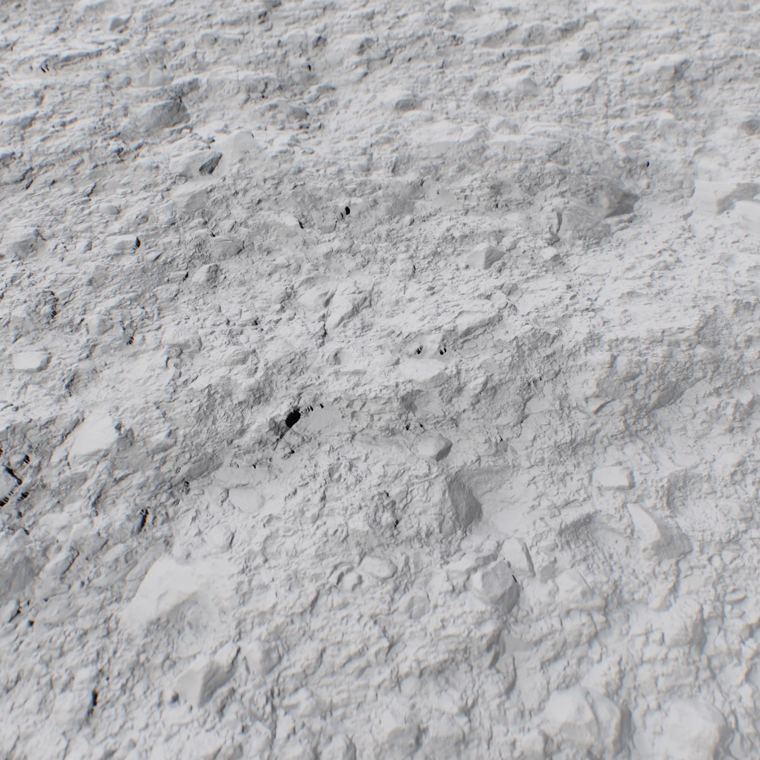 Mossy Volcanic Rock Ground Texture
