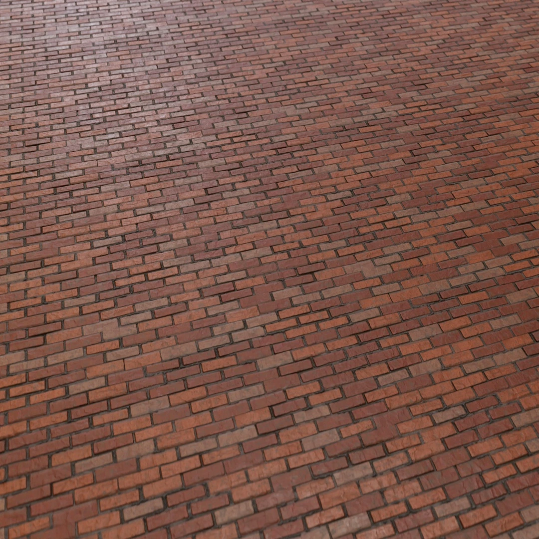 Multicolored Brick Wall Texture
