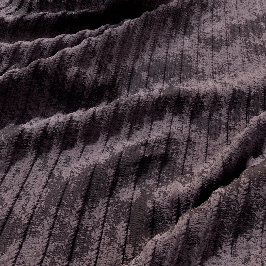 Mystic Knit Charcoal Fabric Texture