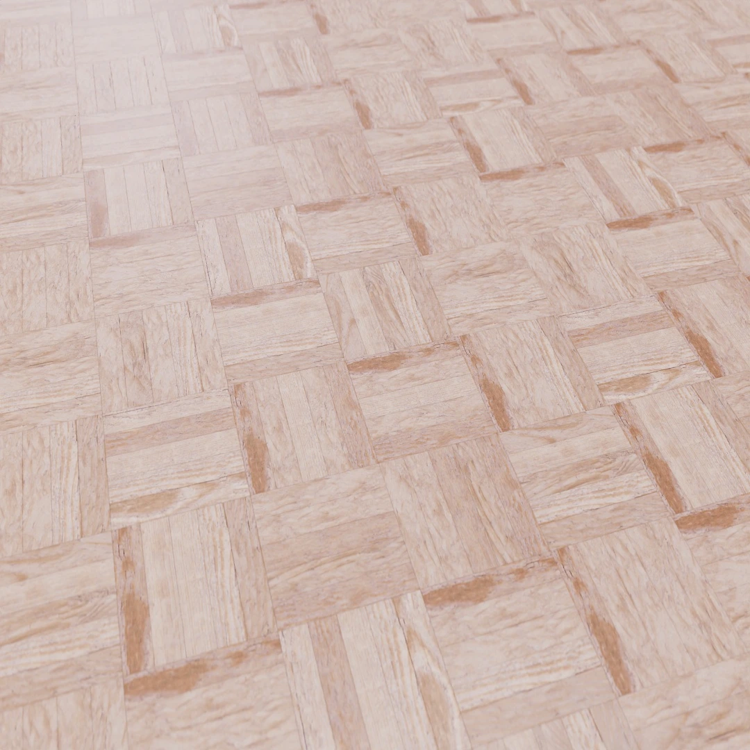 Natural Pine Mosaic Parquet Texture