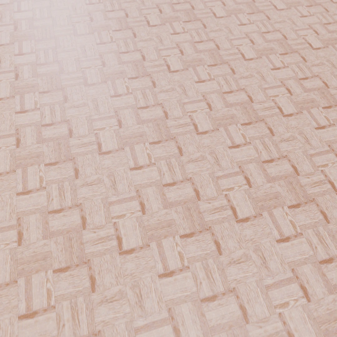 Natural Pine Mosaic Parquet Texture