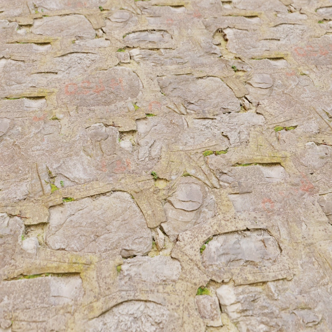 Old Ancient Stone Wall Texture