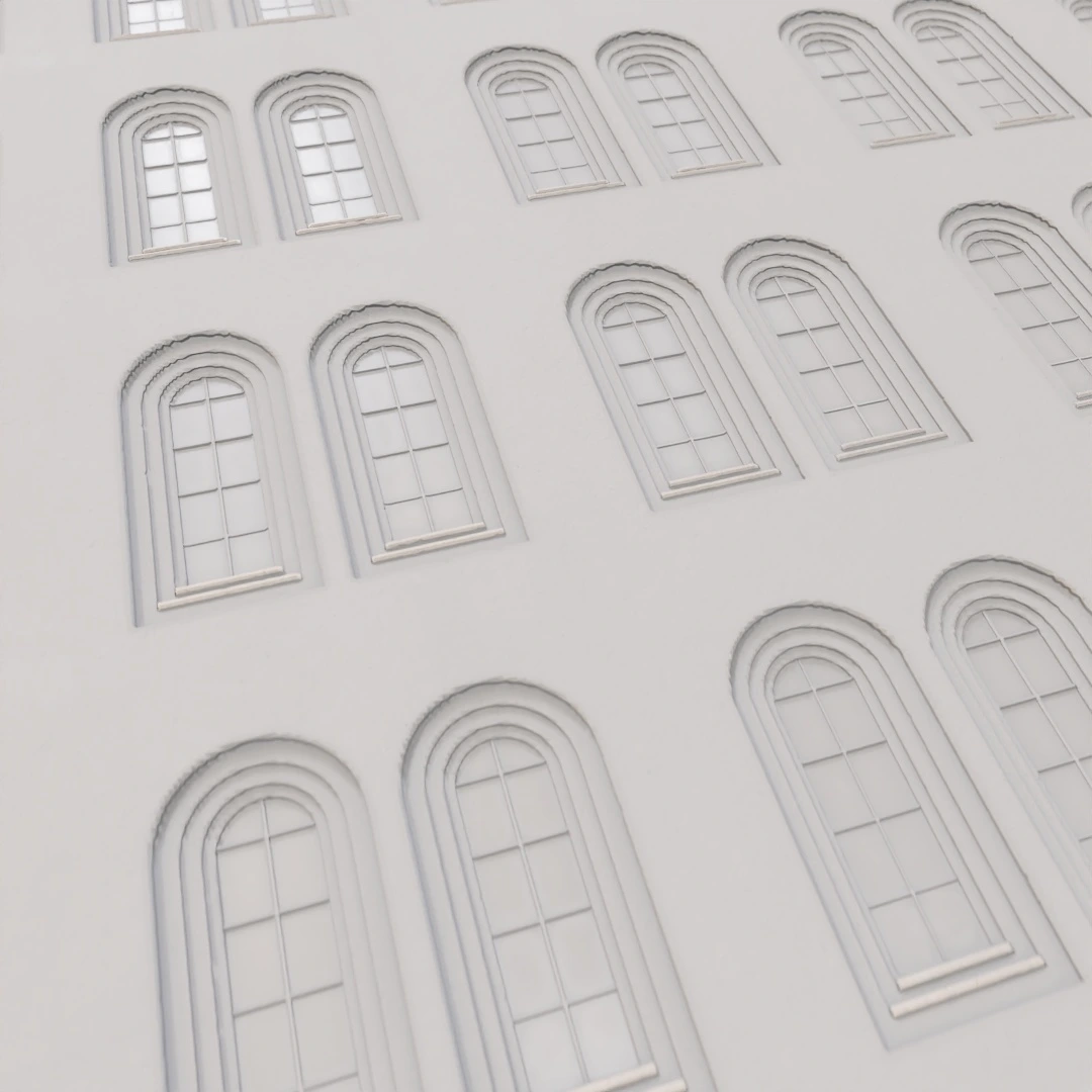 Old Arcaded Facade Texture