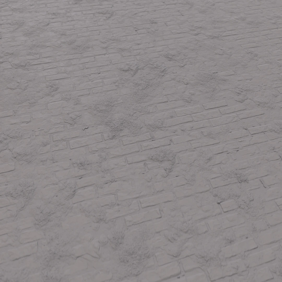 Old Brick Facade Texture