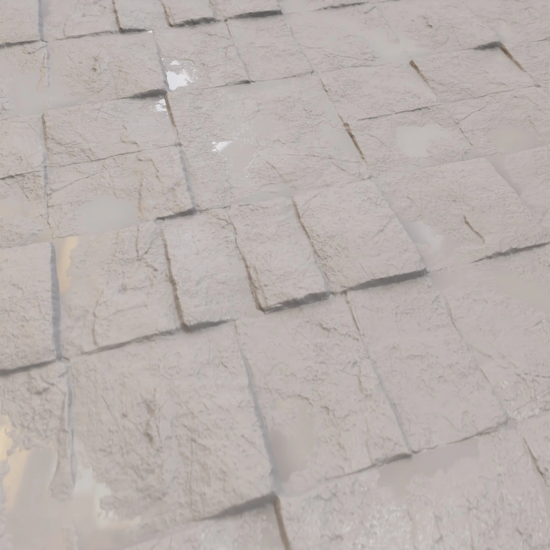 Old Cracked Stone Floor Texture