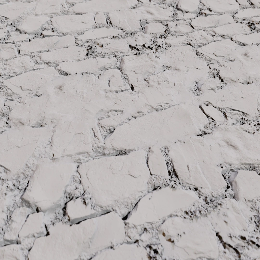 Old Cracked Stone Wall Texture