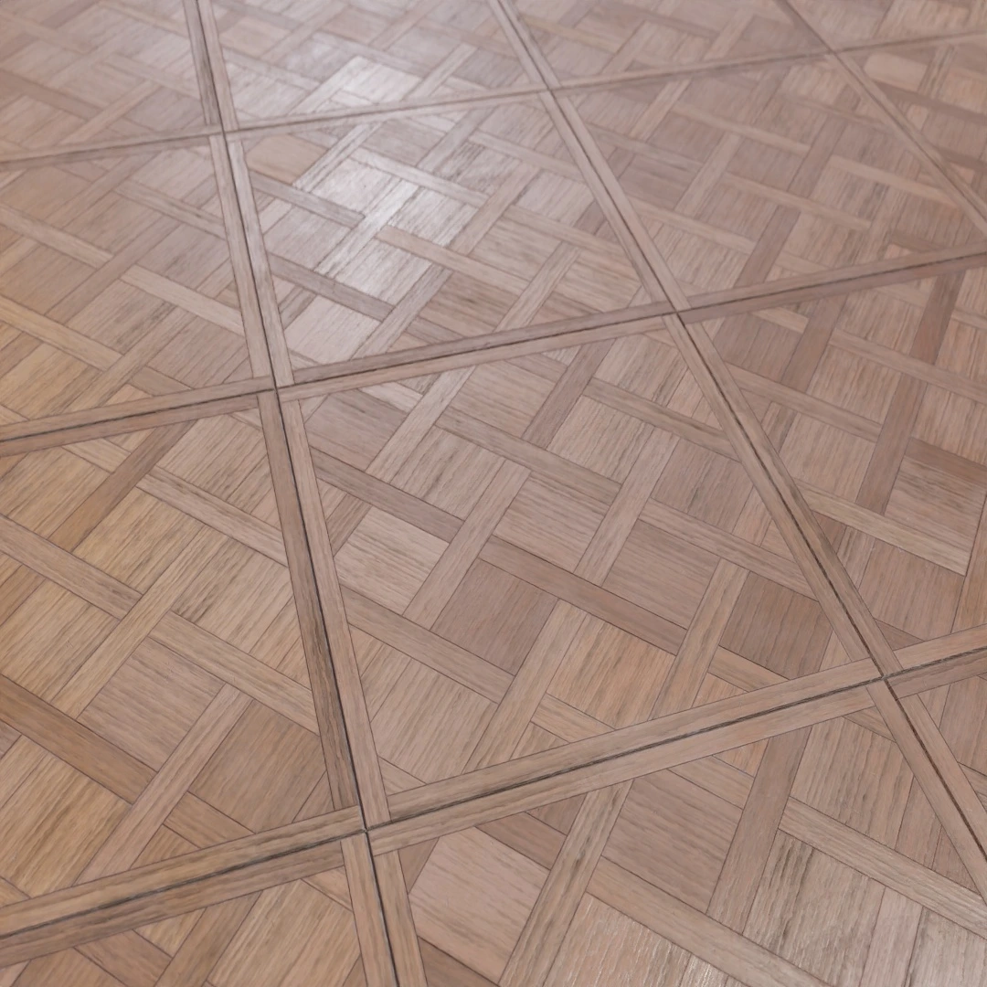 Old Herringbone Oak Parquet Texture
