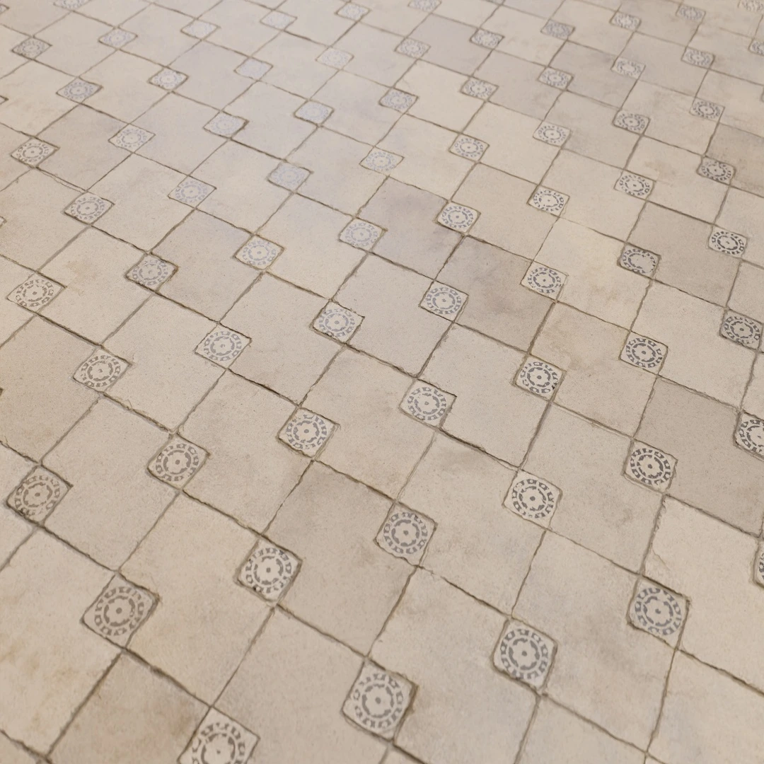 Old Patterned Travertine Texture