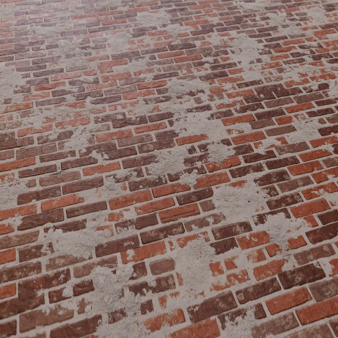 Old Red Brick Wall Texture