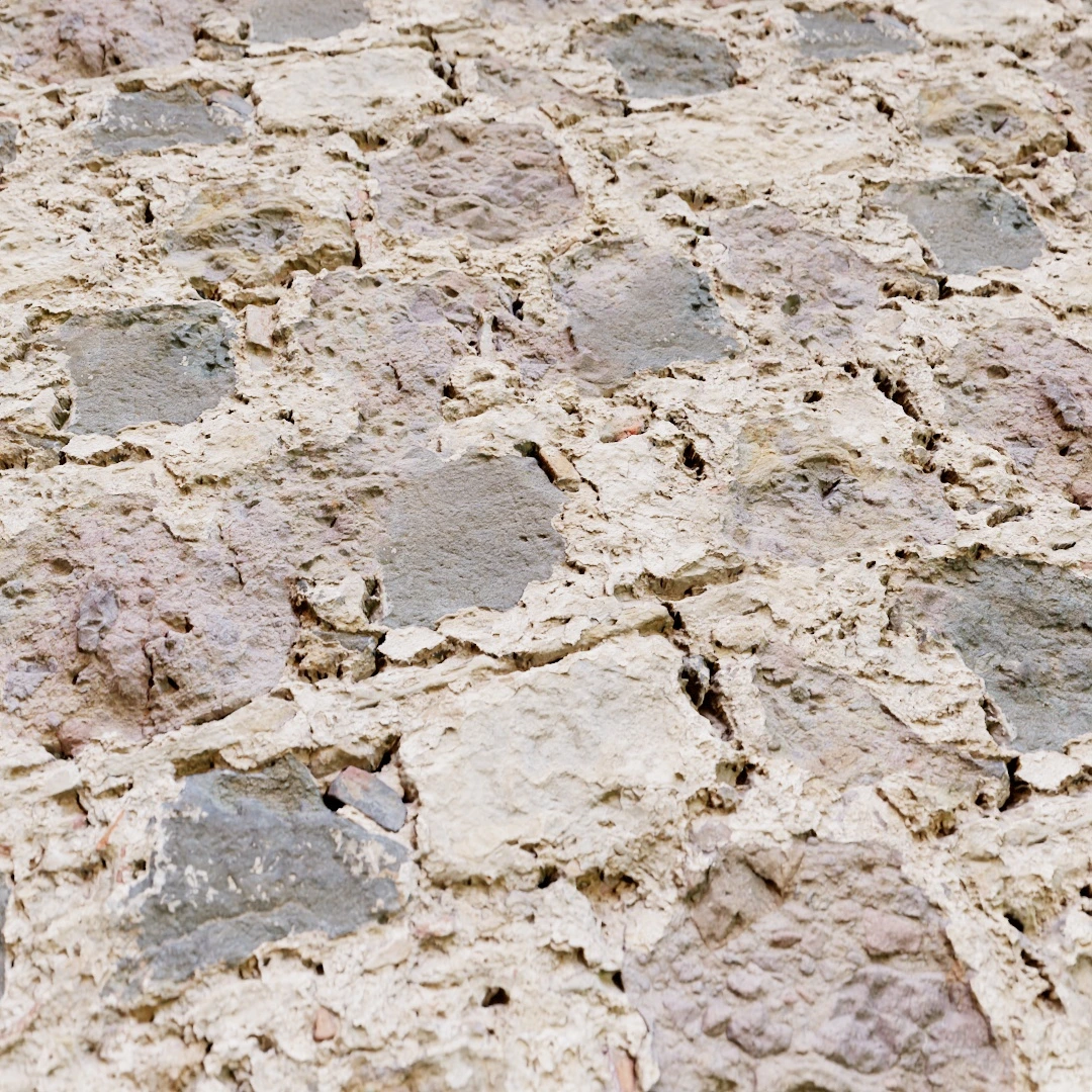 Old Rough Stone Wall Texture