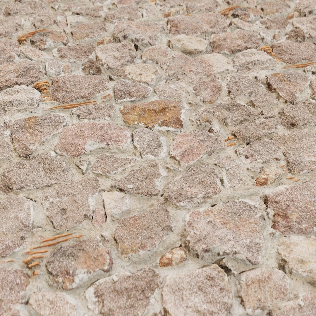 Old Rough Stone Wall Texture